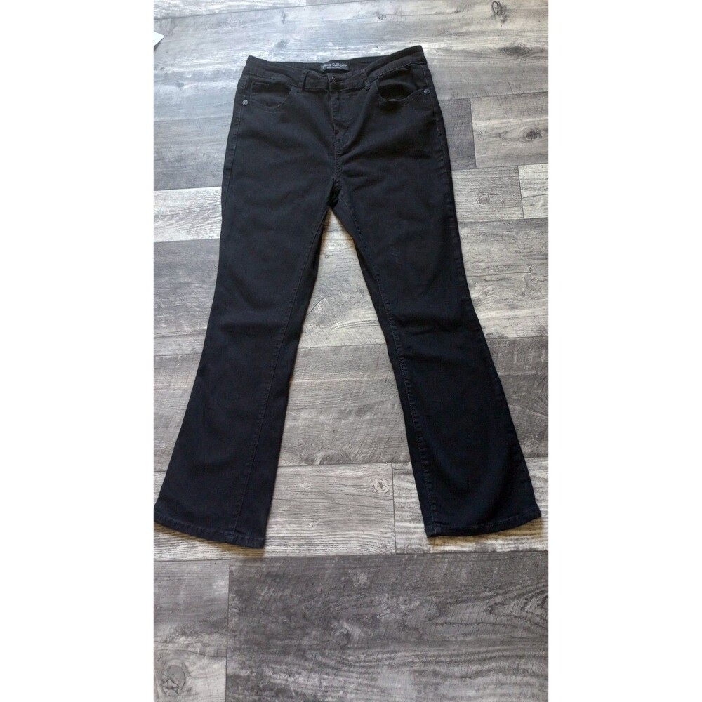 Honey & Bristle Women's 14 P Black Skinny  Jeans